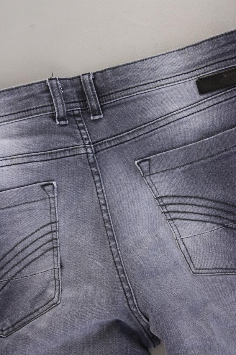 Tom Tailor Straight Jeans für Herren Gr. W32/L32 grau aus Baumwolle