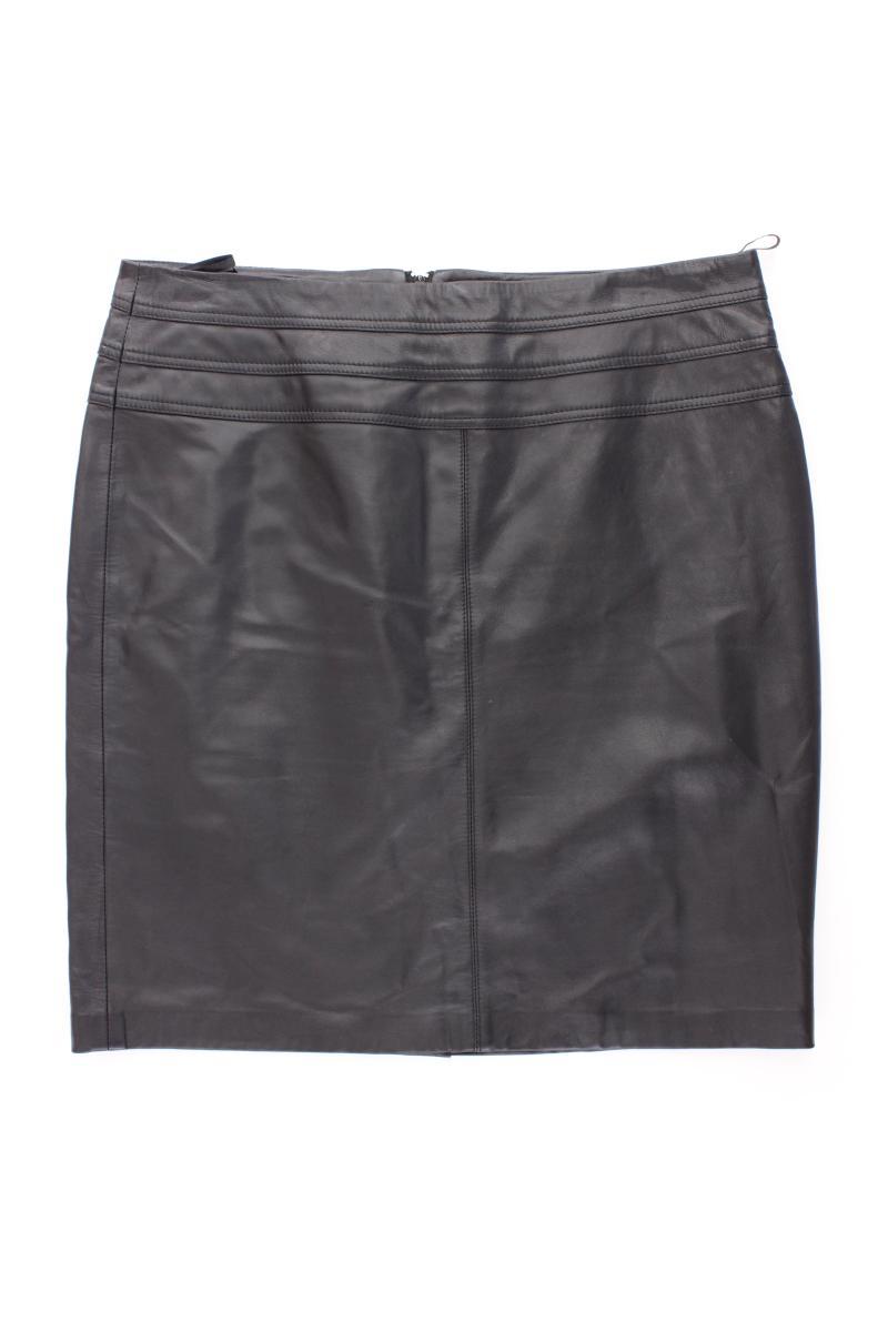 Betty Barclay Vintage Lammlederrock Gr. 42 schwarz