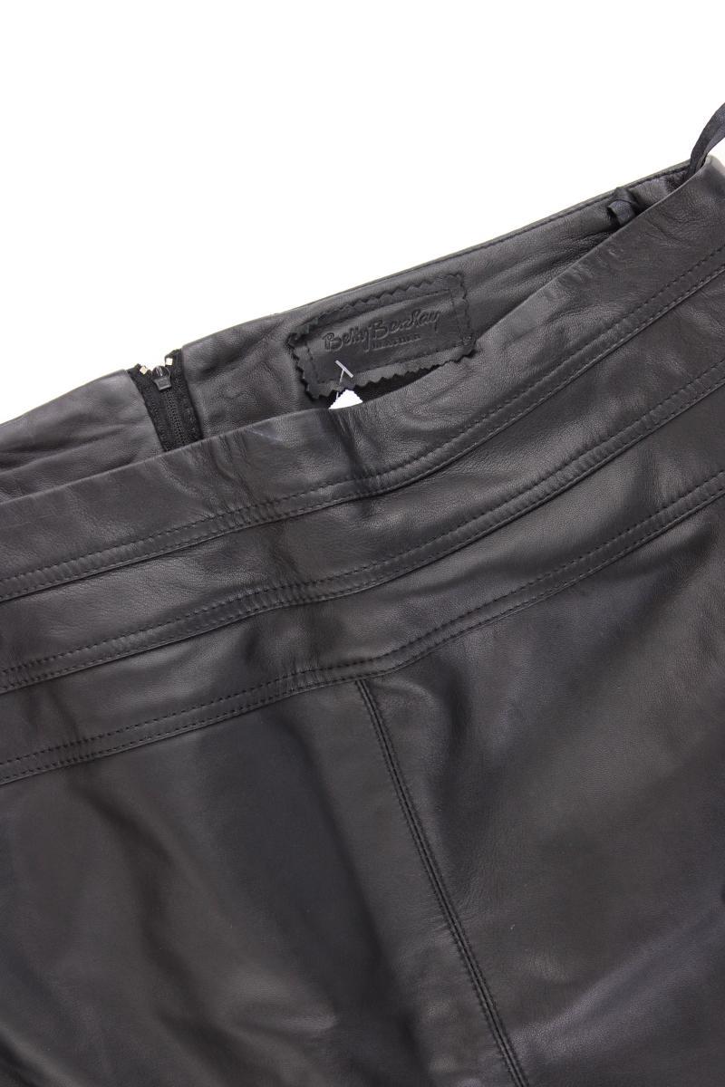 Betty Barclay Vintage Lammlederrock Gr. 42 schwarz