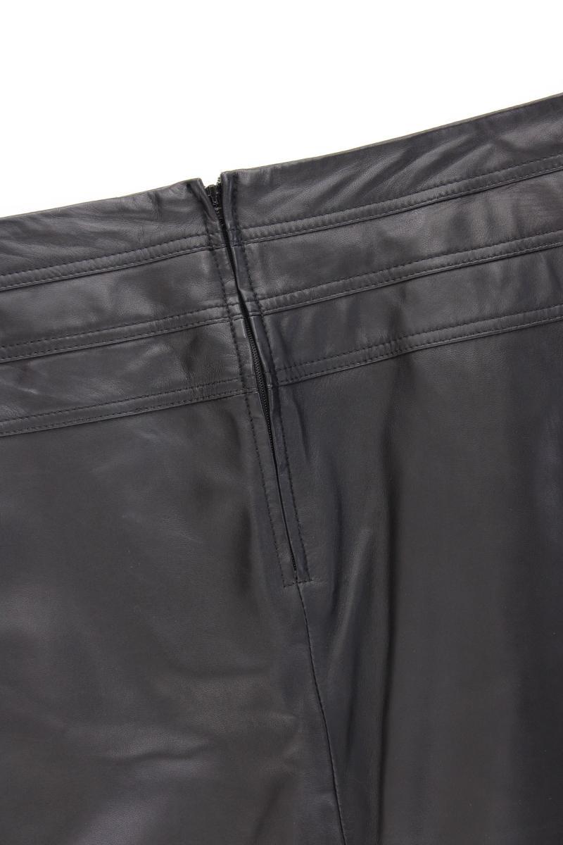 Betty Barclay Vintage Lammlederrock Gr. 42 schwarz