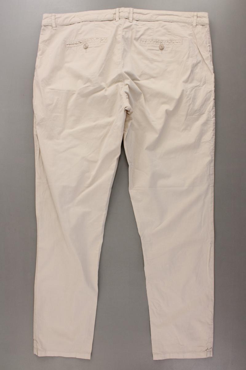 Esprit Chinohose Gr. 44/L30 creme aus Baumwolle