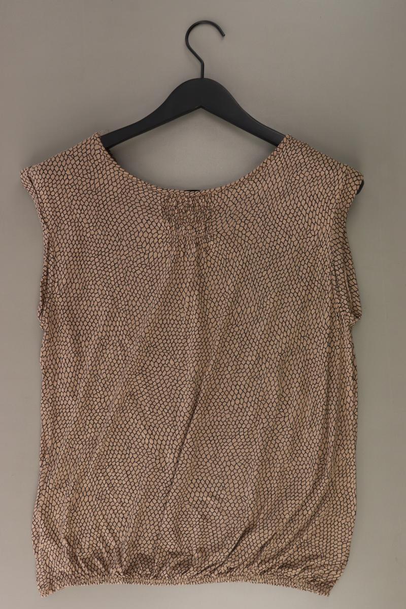Opus Printshirt Gr. 40 Kurzarm braun aus Viskose