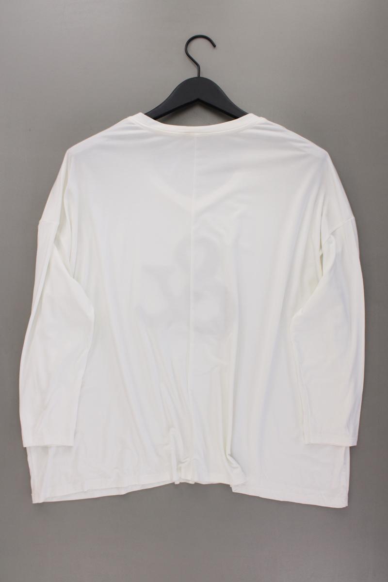 Impress Shirt Gr. OneSize neuwertig Langarm weiß aus Viskose