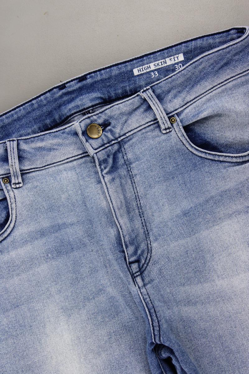 edc by Esprit Skinny Jeans Gr. W33/L30 blau aus Baumwolle