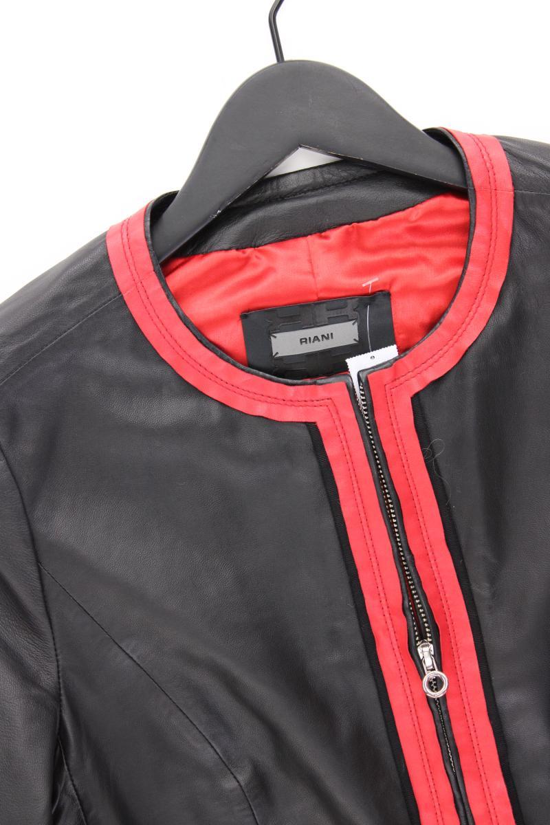 Riani Lammnappaleder Jacke Gr. 38 neuwertig schwarz