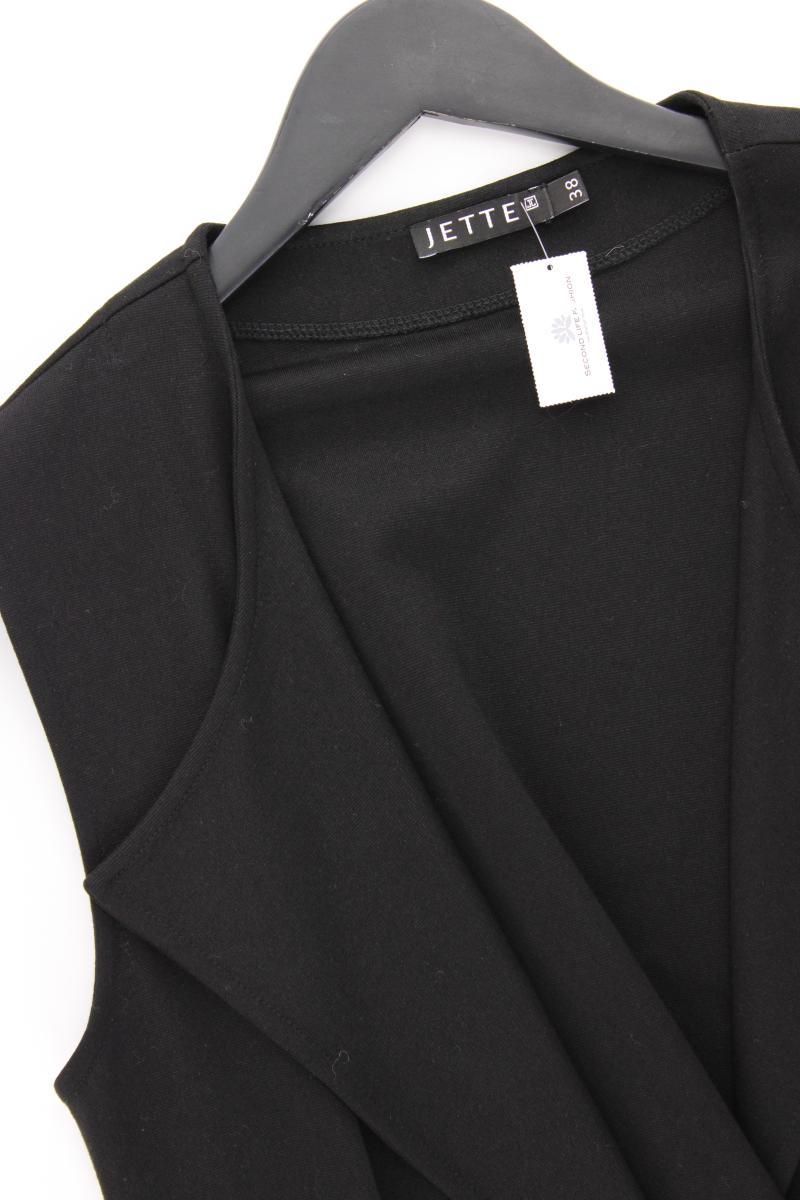 Jette Strickweste Gr. 38 schwarz aus Viskose