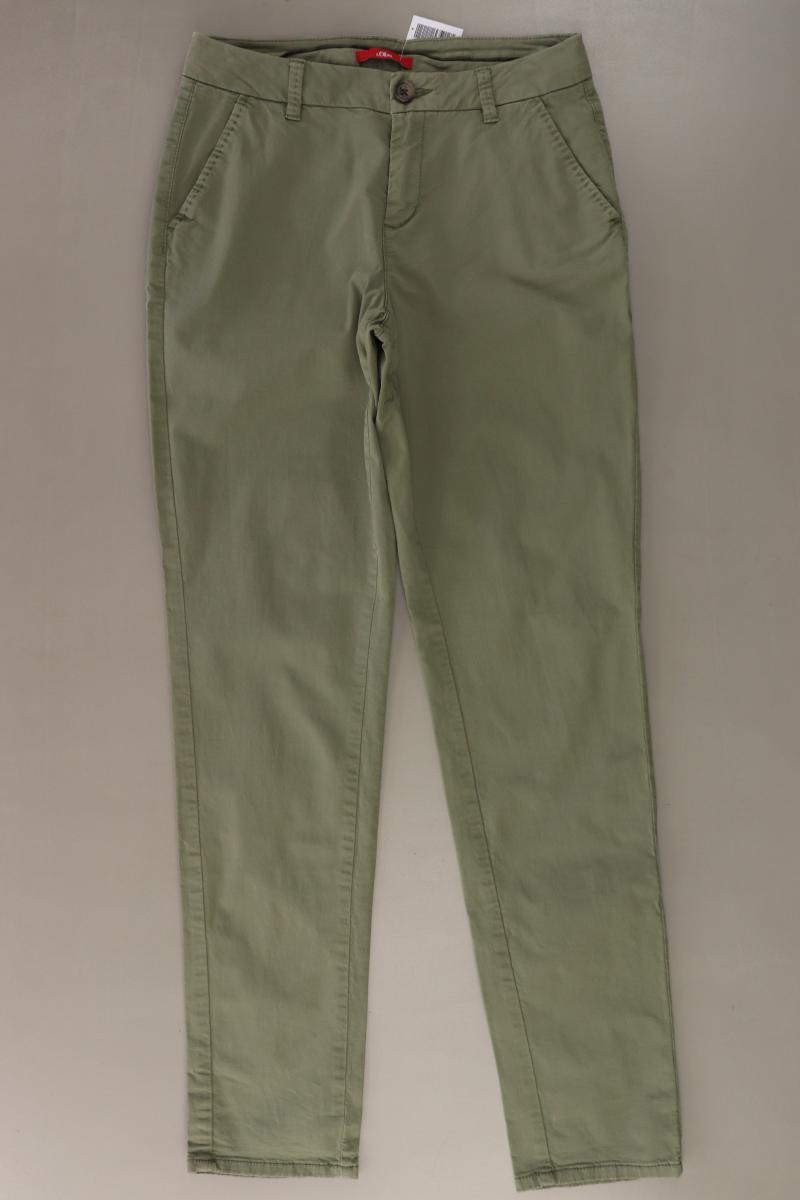 s.Oliver Chinohose Gr. 36 grün aus Baumwolle