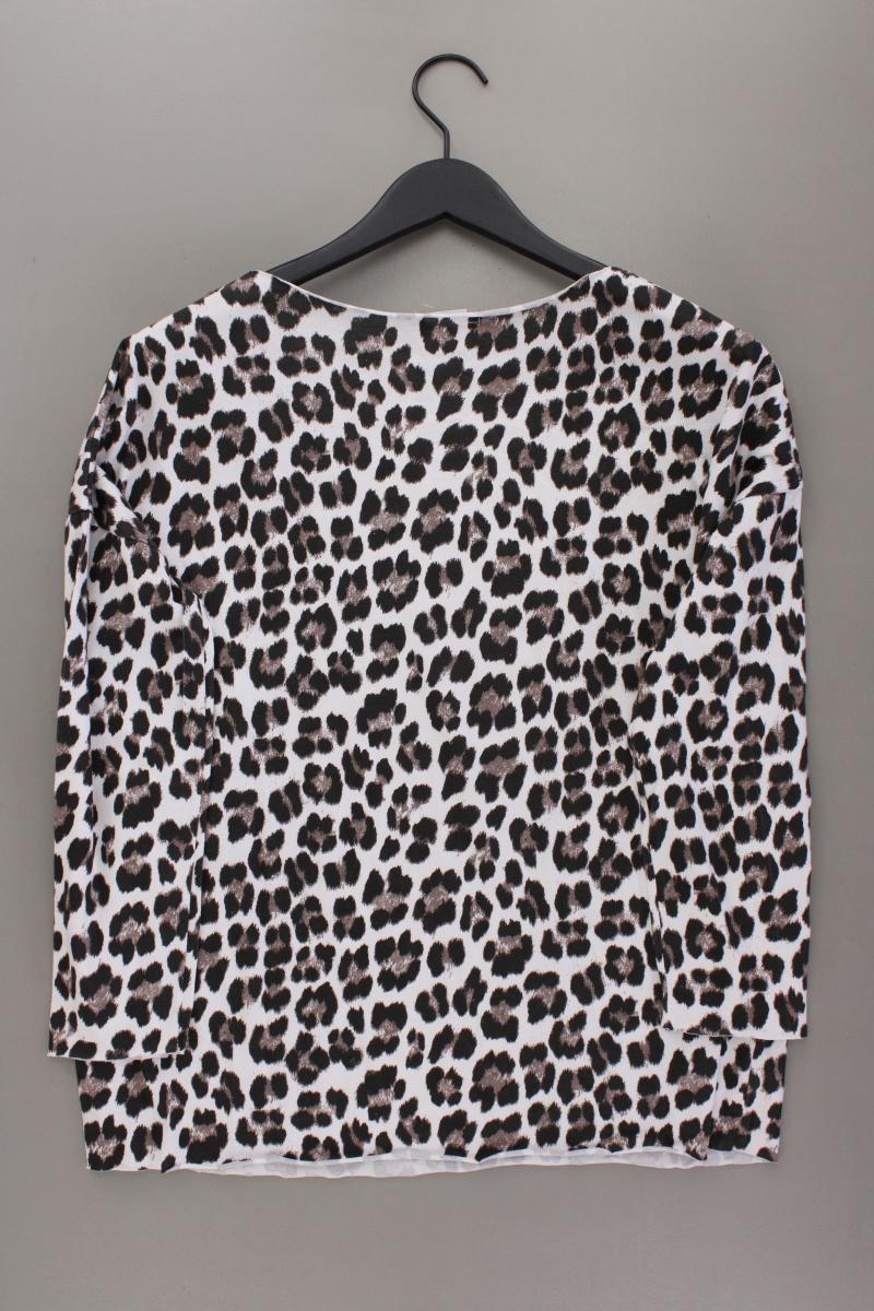 Made In Italy Langarmshirt Gr. 40 mit Tierdruck braun aus Baumwolle