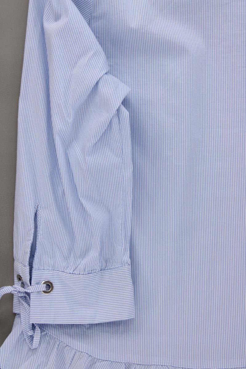 Taifun Classic Bluse Gr. 44 gestreift 3/4 Ärmel blau