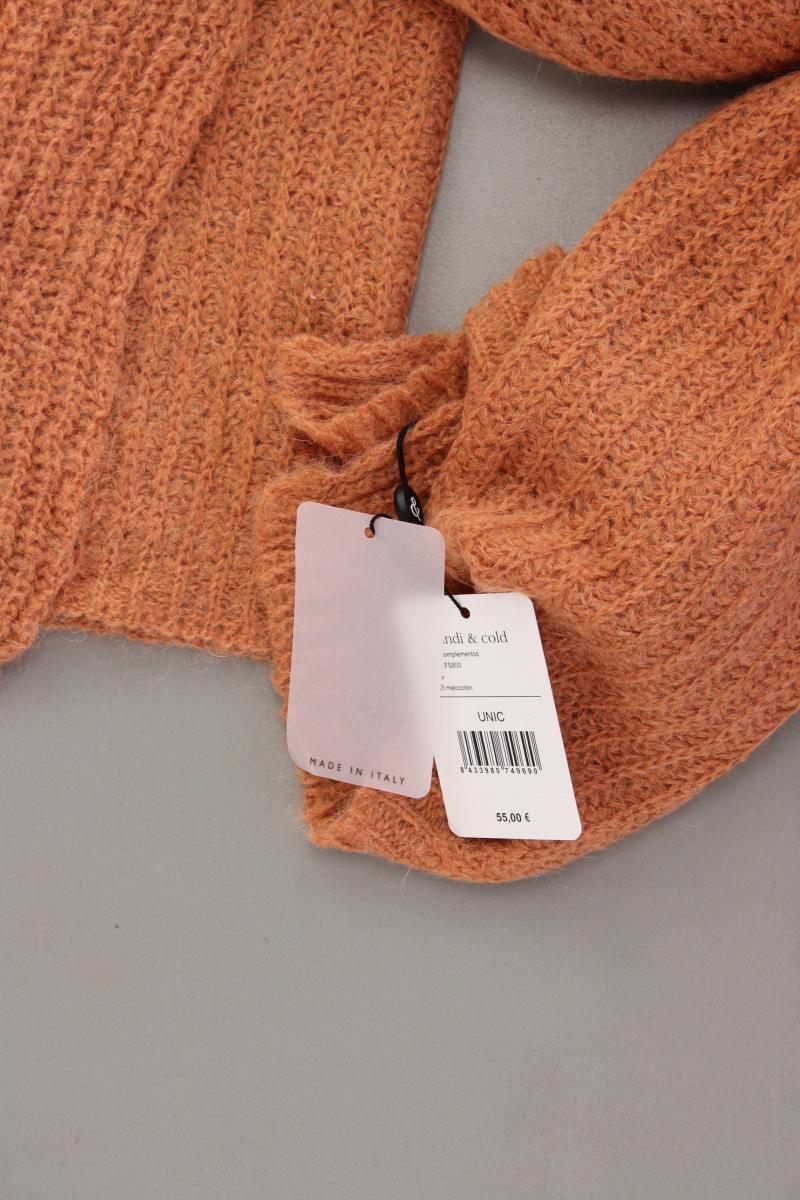 Indi & Cold Schal neu mit Etikett Neupreis: 55,0€! orange aus Polyamid