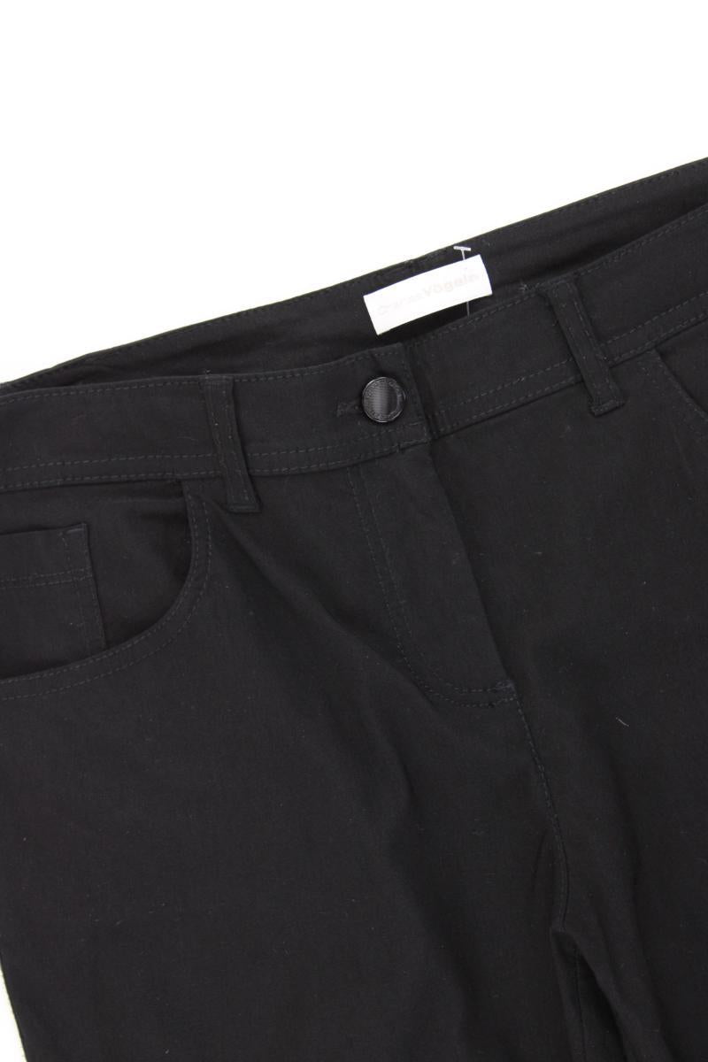 Charles Vögele Hose Gr. Kurzgröße 21 schwarz aus Viskose