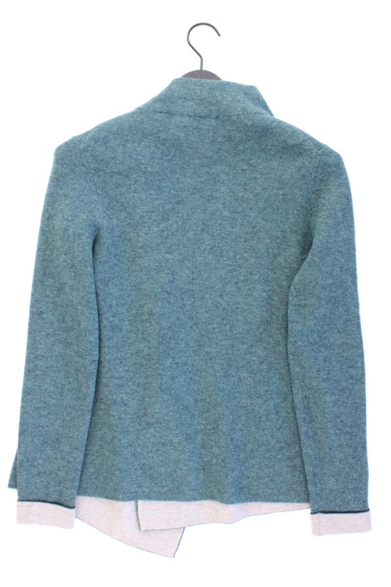 Christian Berg Strickjacke Gr. 36 Langarm grün aus Viskose