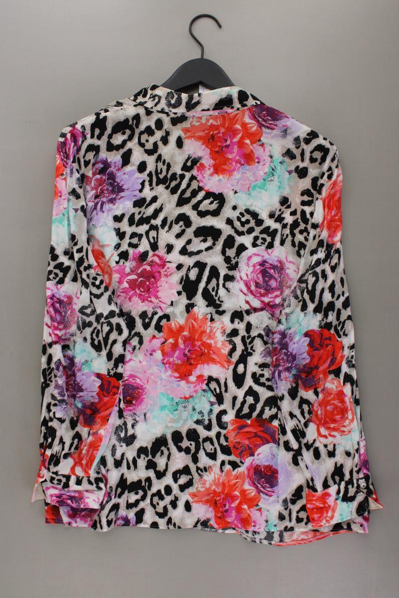 Gerry Weber Langarmbluse Gr. 46 mit Tierdruck mehrfarbig aus Viskose