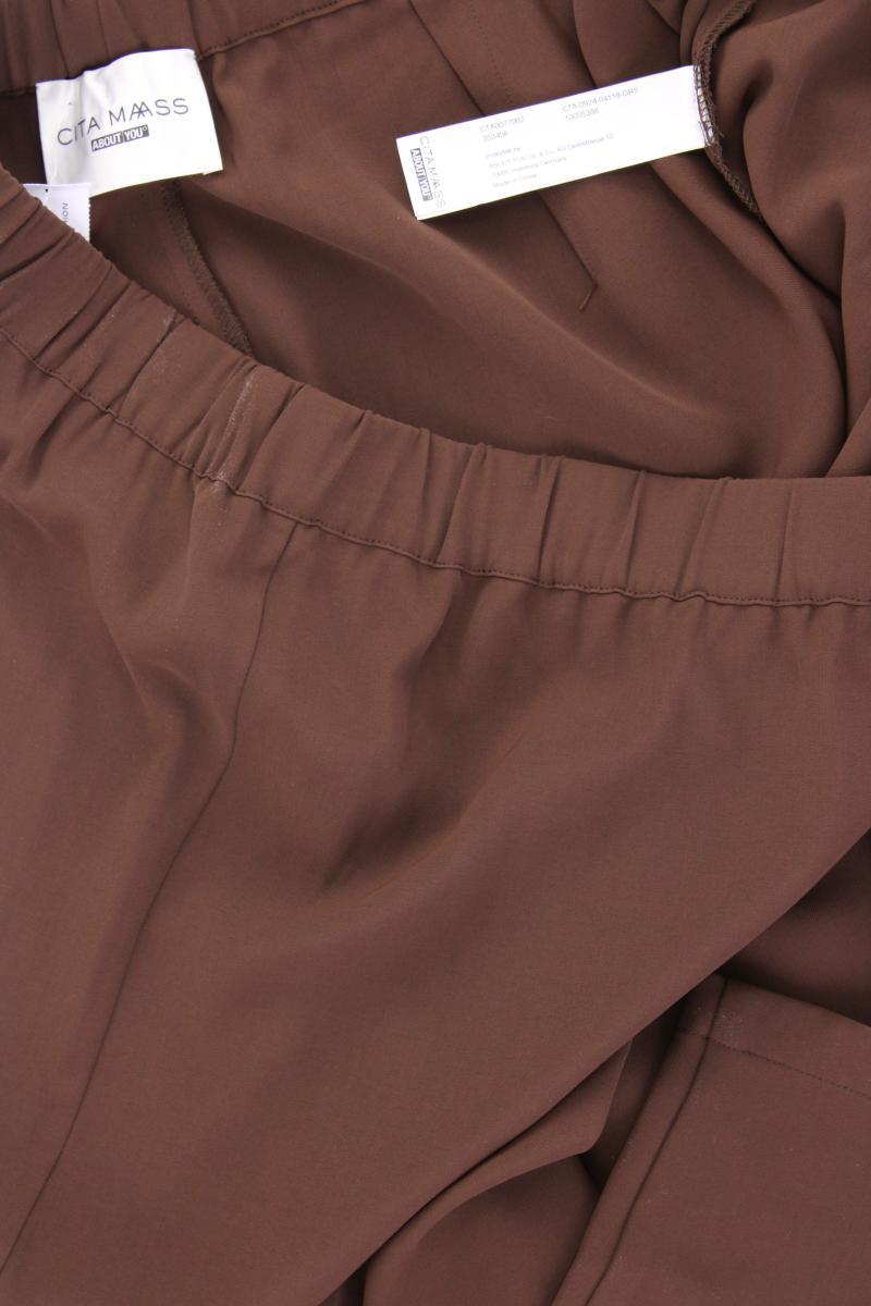 About You x Cita Maass Stoffhose Gr. 50 neuwertig braun aus Polyester