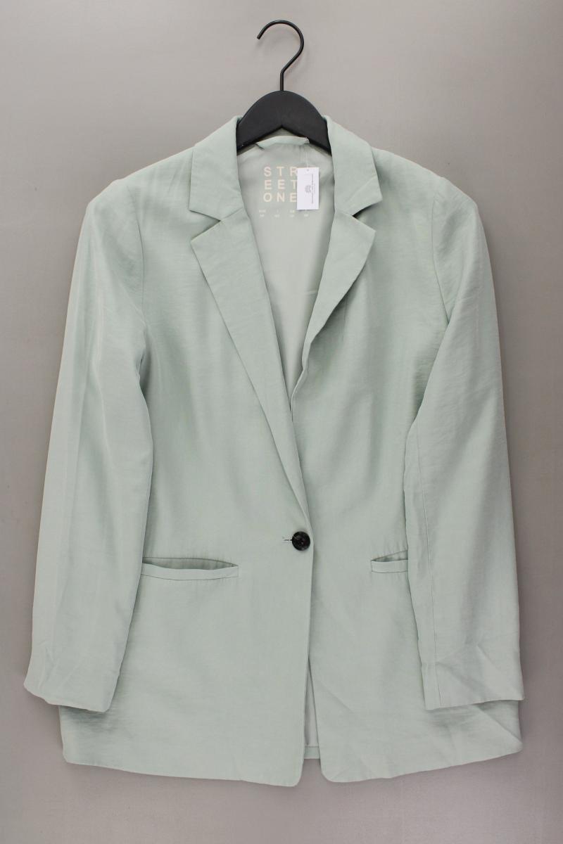 Street One Oversize Blazer Mintgrün Gr. 36 aus Viskose