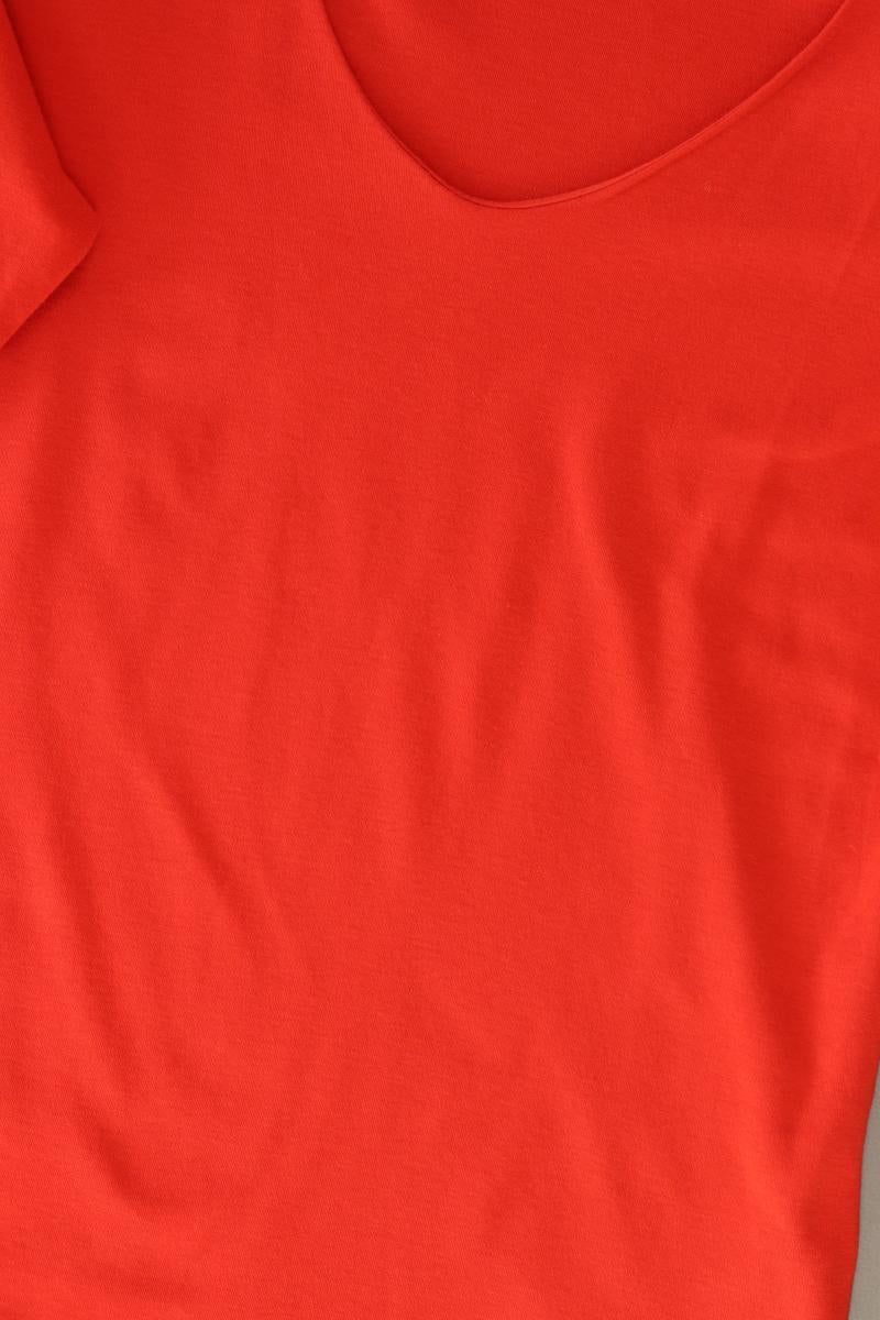 Street One T-Shirt Gr. 36 Kurzarm rot aus Baumwolle