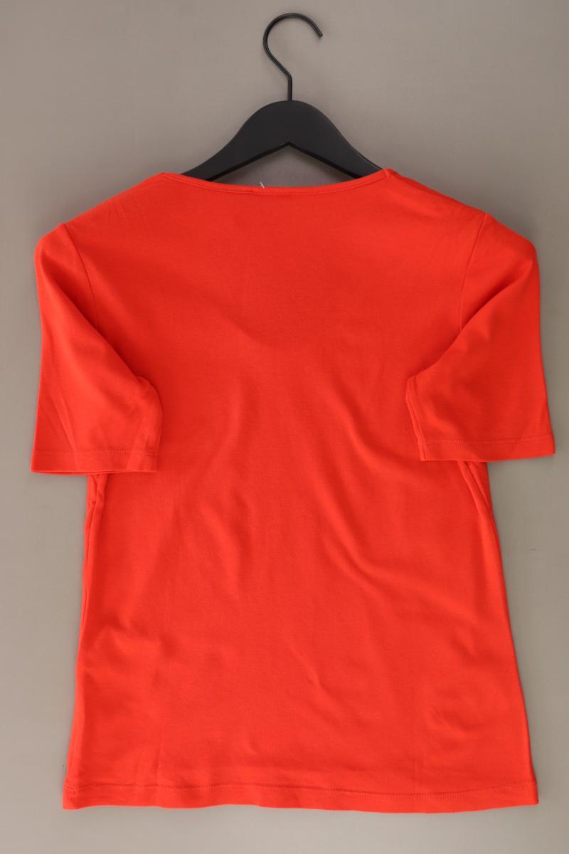Street One T-Shirt Gr. 36 Kurzarm rot aus Baumwolle