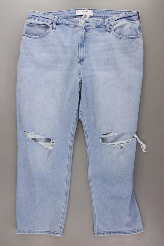 Hollister Curvy Ultra High Rise Dad Jeans Gr. W34 neu mit Etikett blau