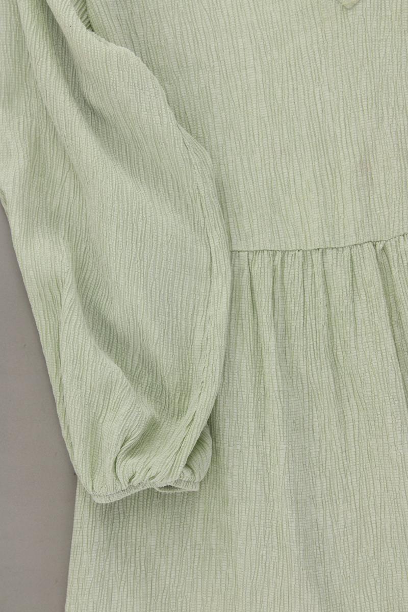 Mango Midikleid Gr. XS 3/4 Ärmel grün aus Lyocell