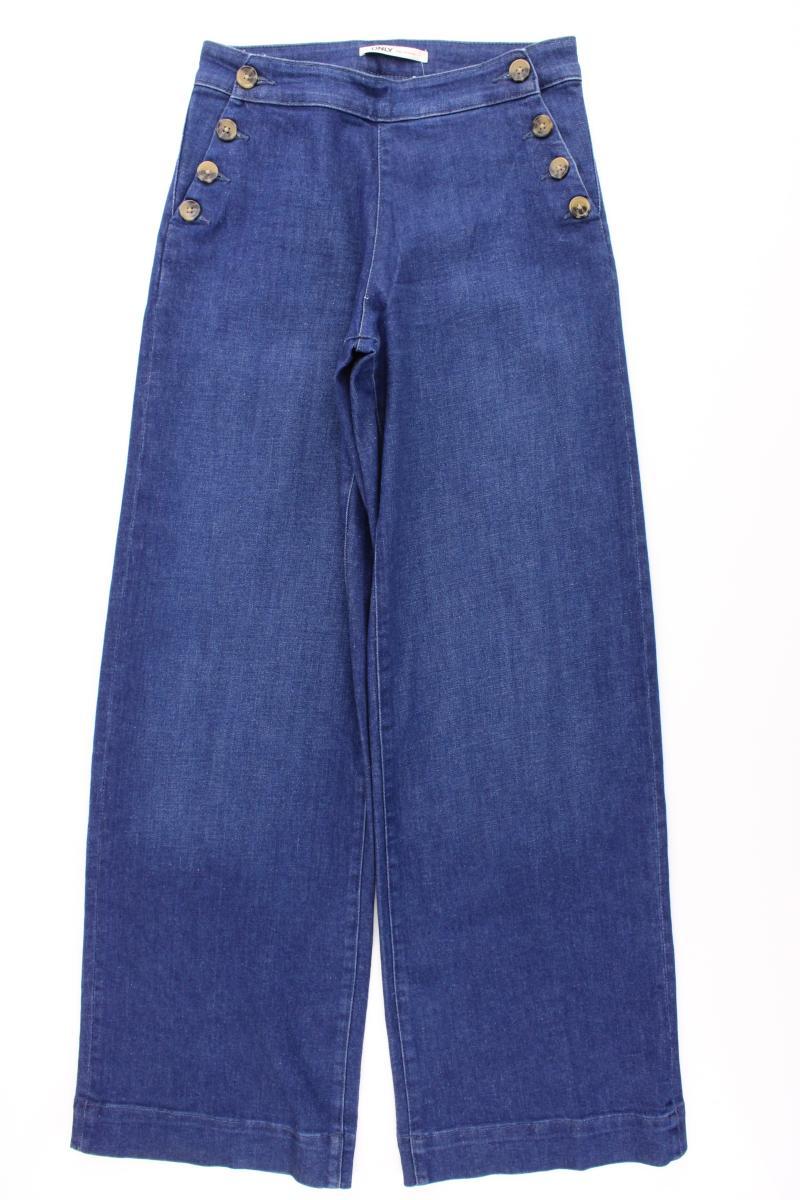 Only Wide Leg Jeans Gr. W30/L34 blau aus Baumwolle