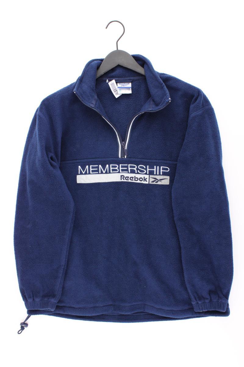 Reebok Fleecepullover für Herren Gr. S Vintage blau