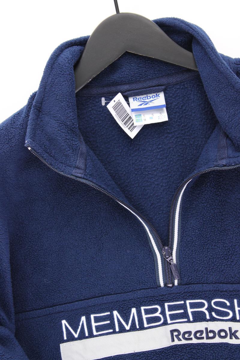 Reebok Fleecepullover für Herren Gr. S Vintage blau