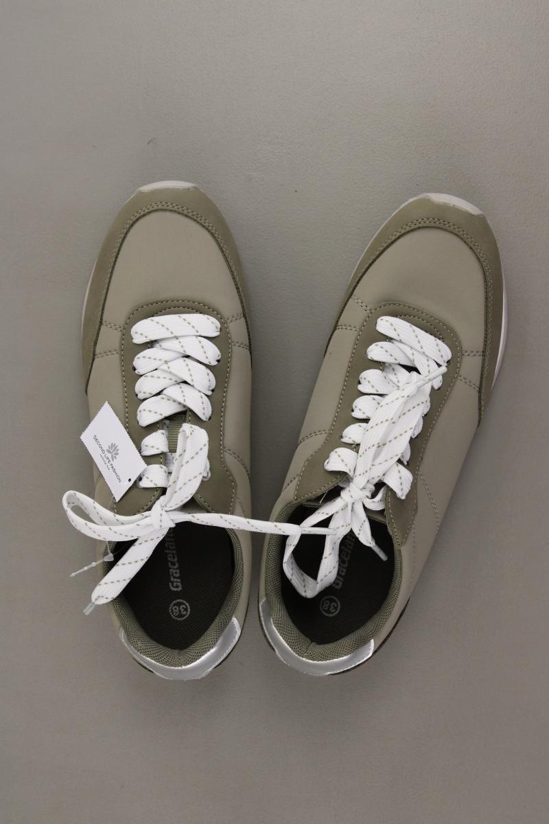 Graceland Sneaker Gr. 38 neuwertig olivgrün
