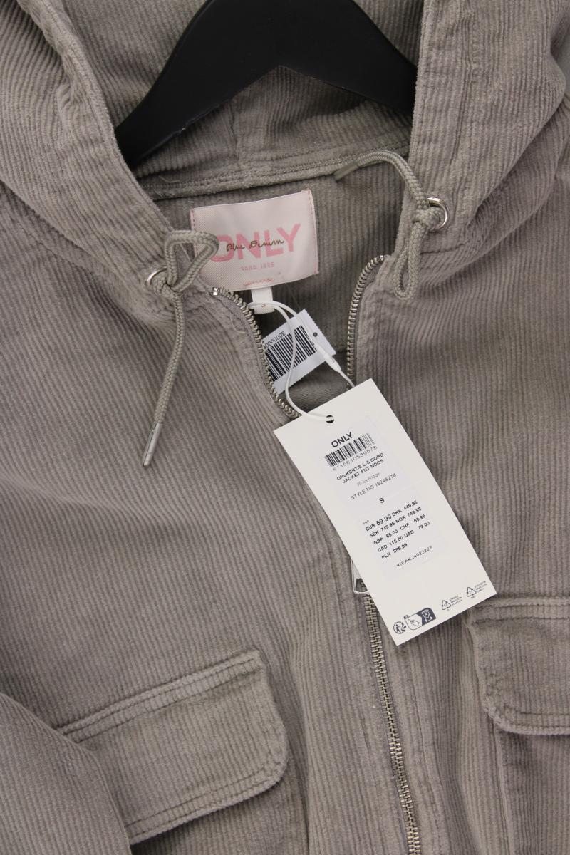 Only Cordjacke Gr. S neu mit Etikett Neupreis: 59,99€! grau aus Baumwolle