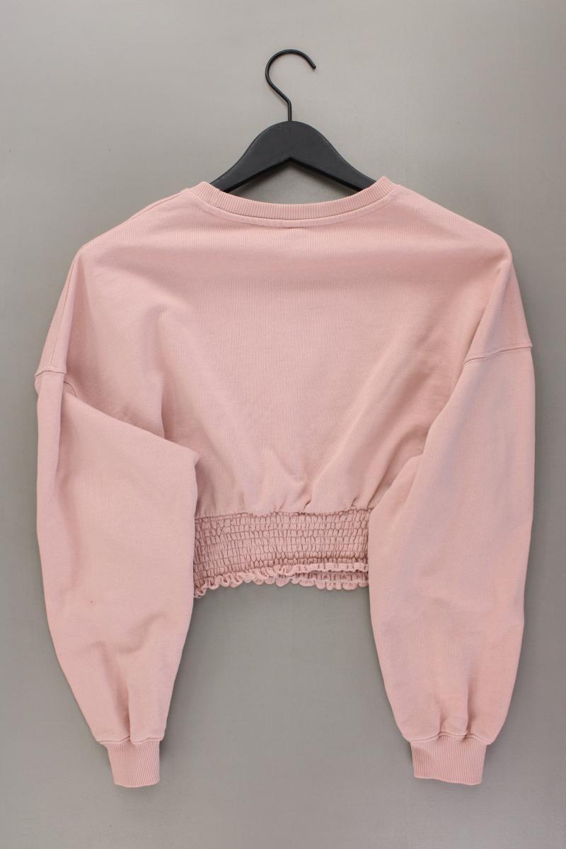H&M Divided Crop Pullover Gr. XL rosa aus Baumwolle