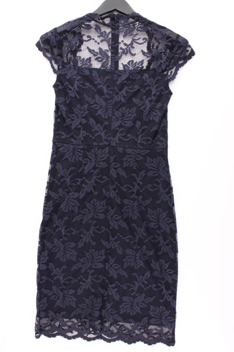 Esprit Spitzenkleid Gr. S Kurzarm blau aus Polyamid