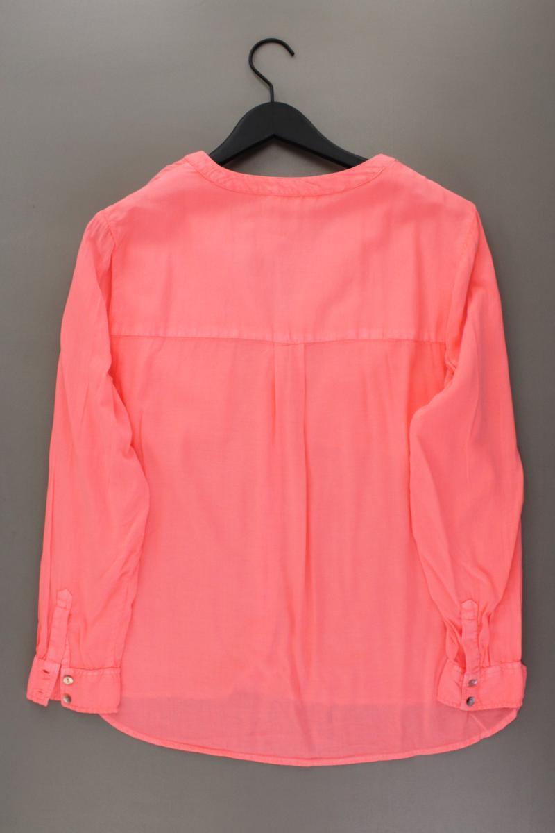 Christian Berg Bluse Neon Gr. 42 Langarm orange