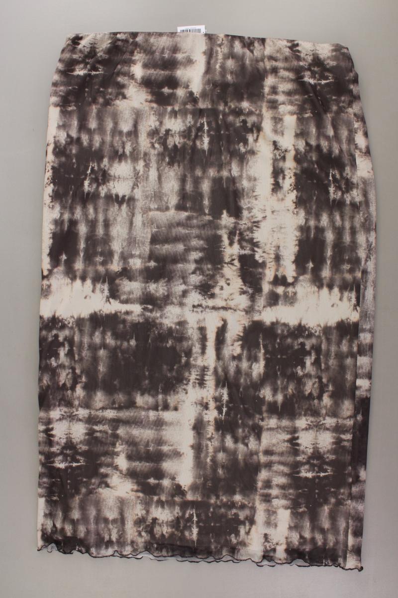 Vero Moda Curve Rock Gr. 48/50 mit Batikmuster neuwertig braun aus Polyester