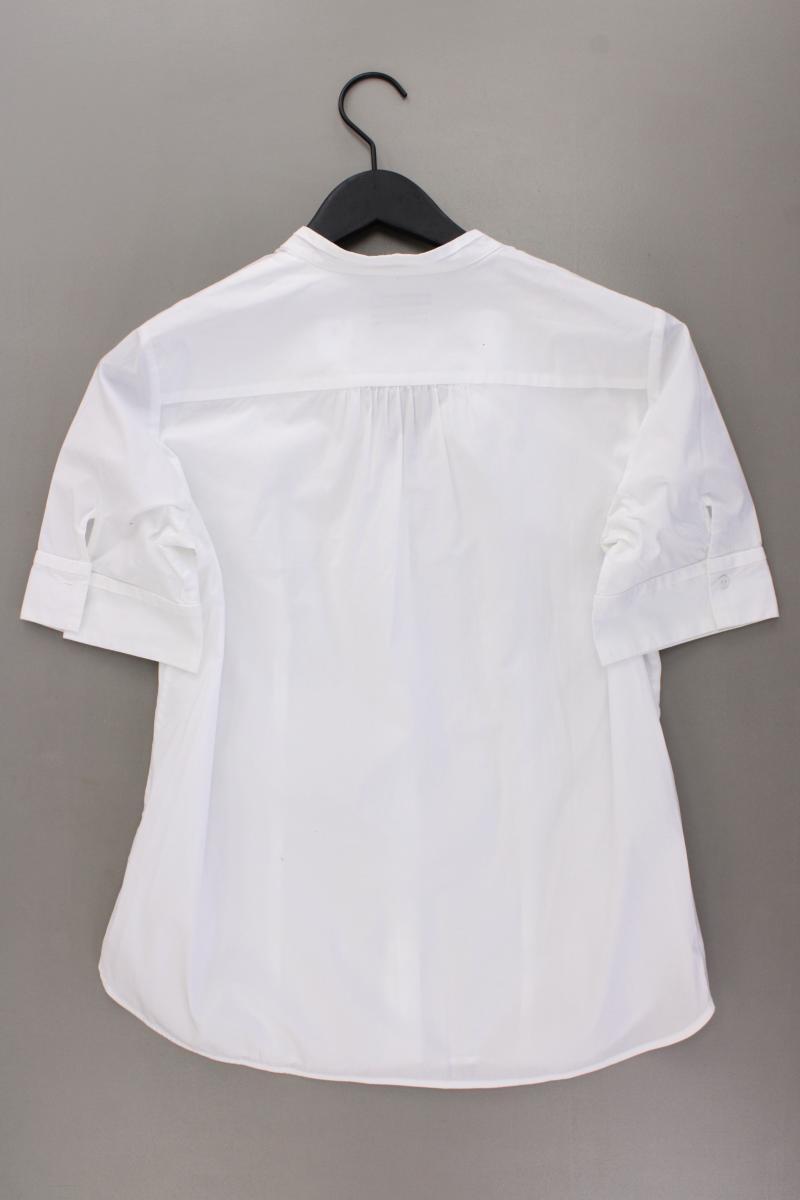 Marc O'Polo Kurzarmbluse Gr. 38 weiß