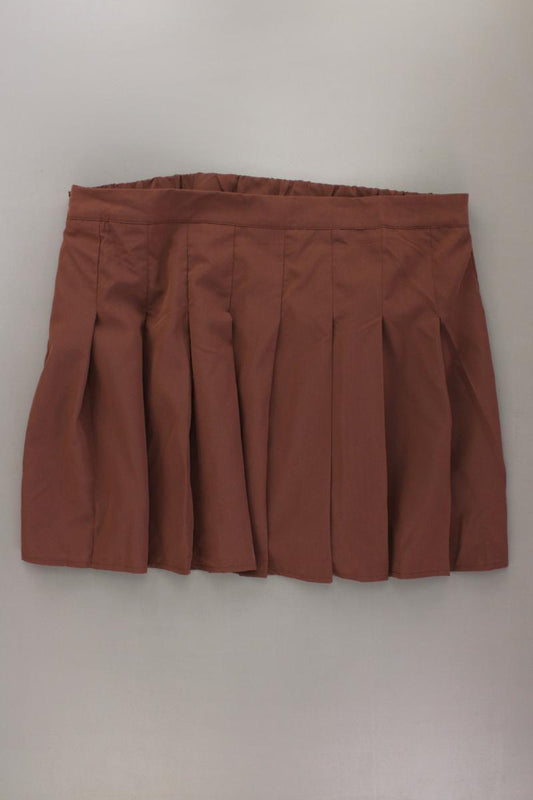 Shein Minirock Gr. XXL braun aus Polyester