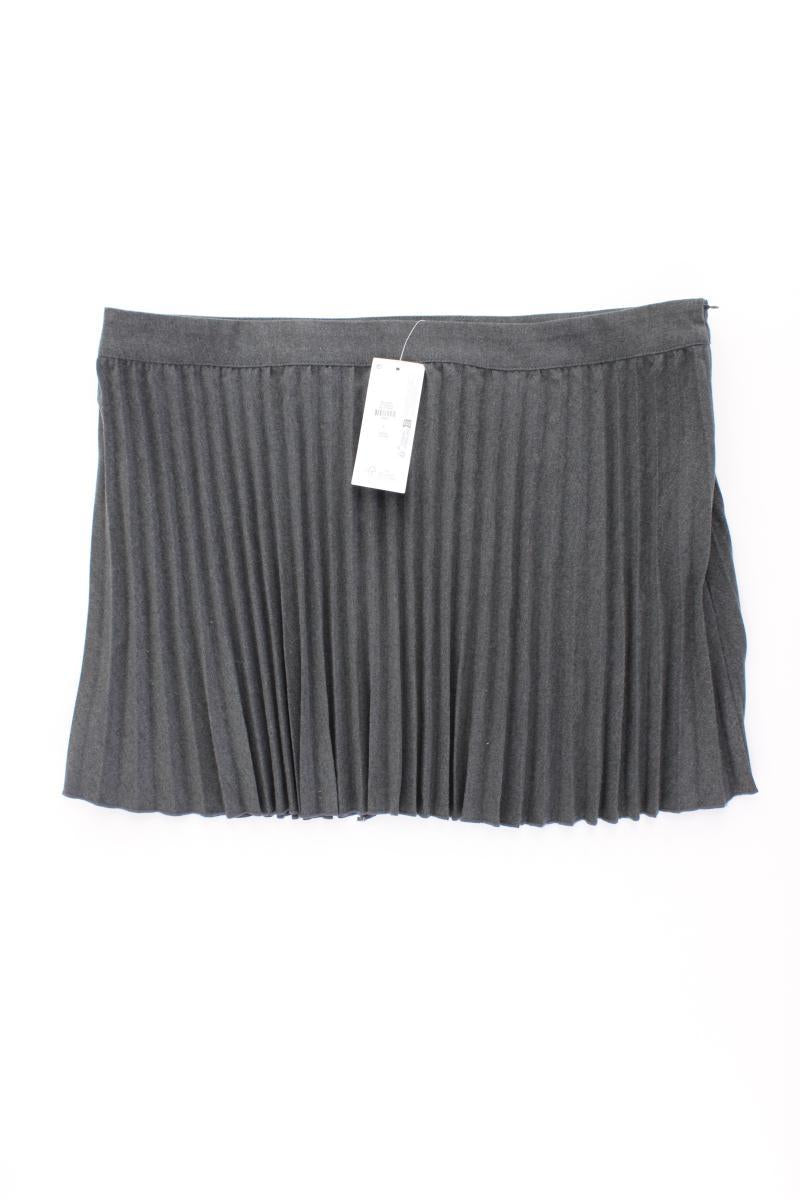 Primark Minirock Gr. XL neu mit Etikett grau aus Polyester