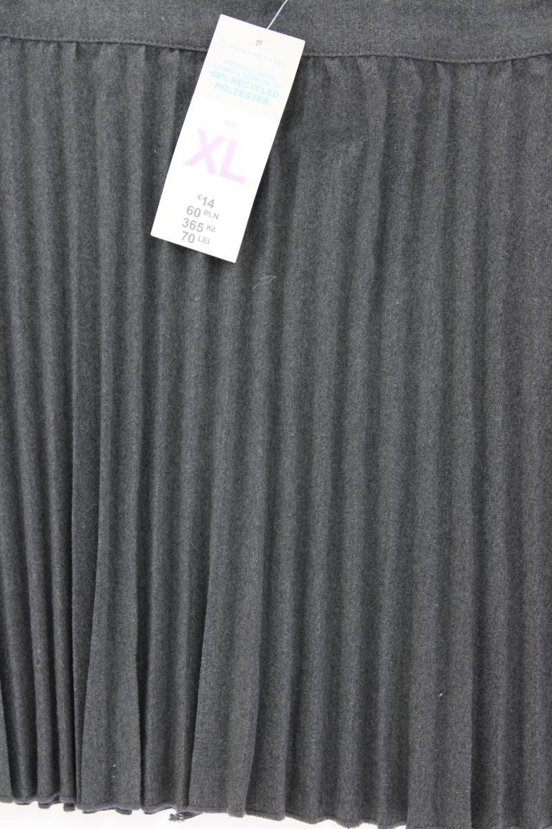 Primark Minirock Gr. XL neu mit Etikett grau aus Polyester