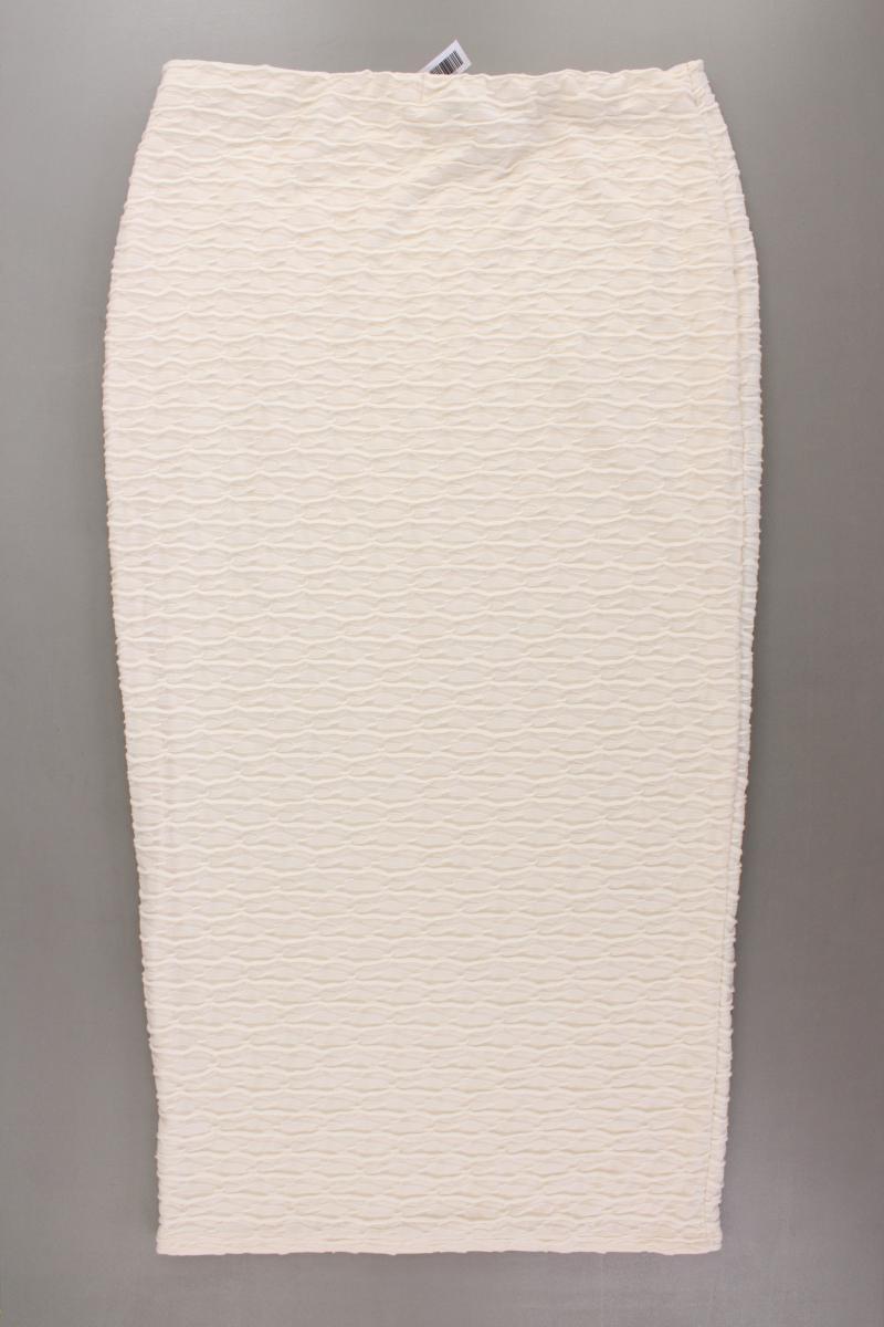Shein Schlauchrock Gr. XXL creme aus Polyester