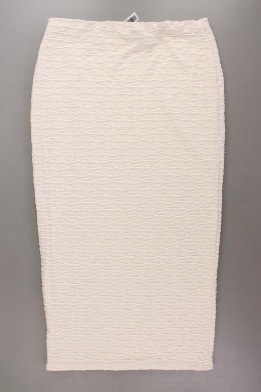 Shein Schlauchrock Gr. XXL creme aus Polyester