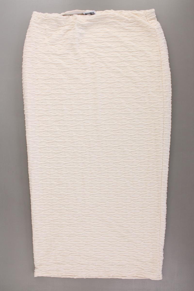 Shein Schlauchrock Gr. XXL creme aus Polyester