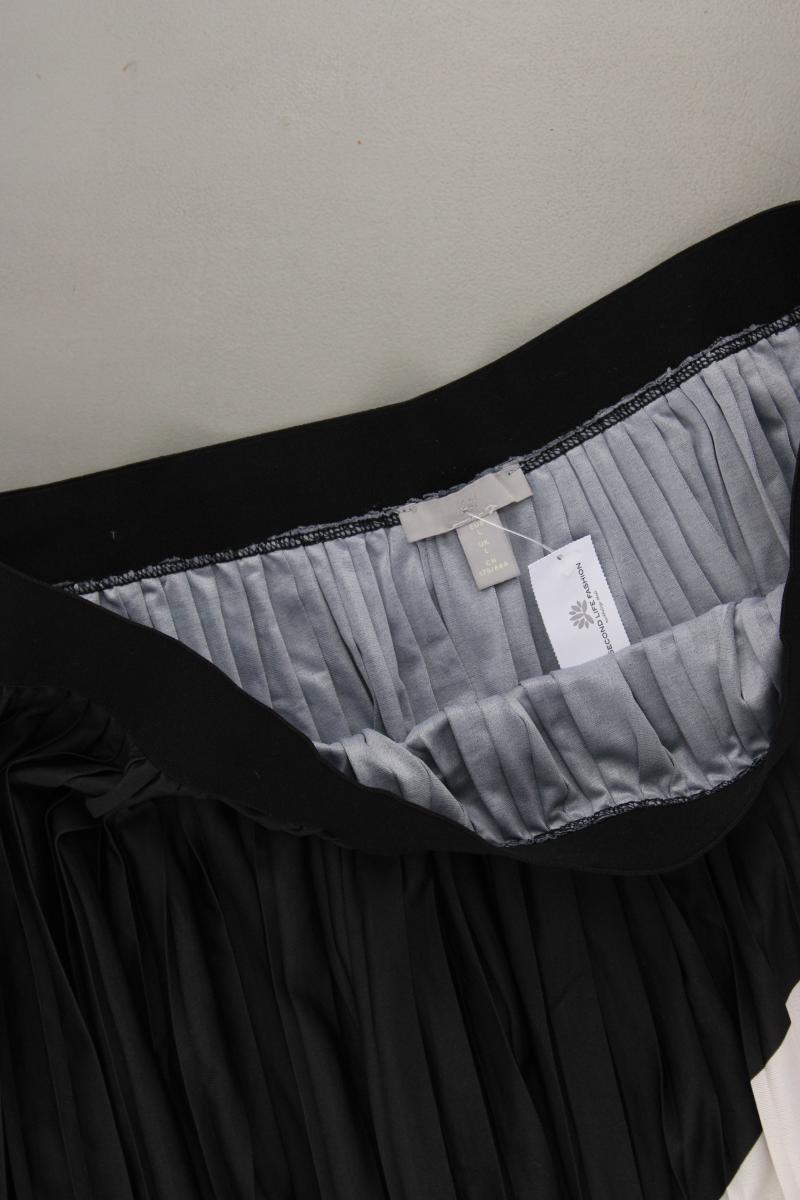 H&M Faltenrock Gr. L creme aus Polyester