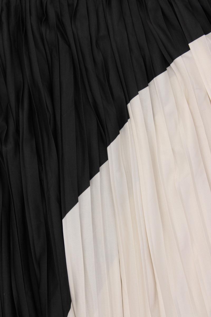 H&M Faltenrock Gr. L creme aus Polyester