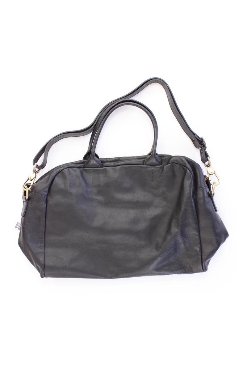 Bugatti Henkeltasche neuwertig schwarz aus Leder