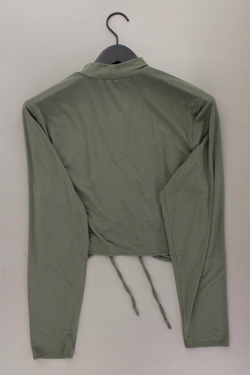 GuidoMaria Kretschmer AboutYou Cropped Shirt Gr. 52 Langarm olivgrün