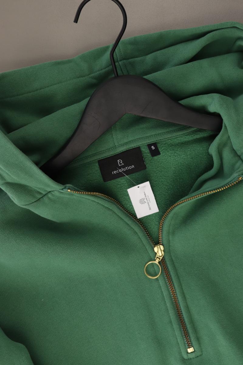 Recolution Kapuzenkleid Gr. S Langarm grün aus Baumwolle
