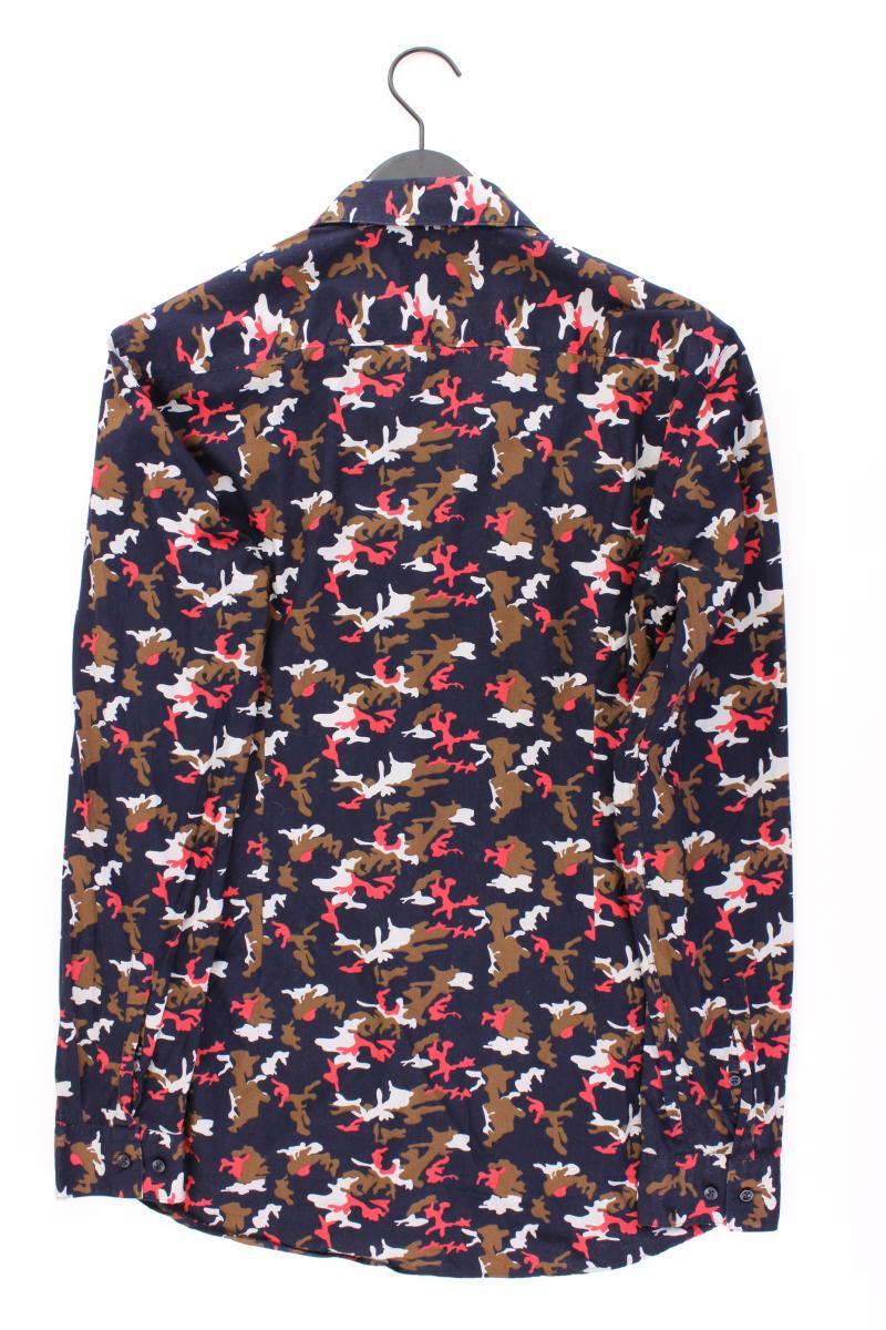 BOSS by Hugo Boss Langarmhemd für Herren Gr. Hemdgröße 41 blau aus Baumwolle