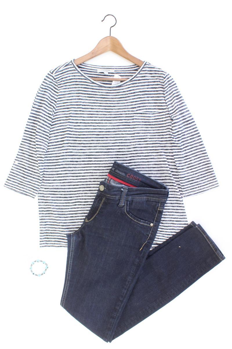Lässiges Second Hand Freizeitoutfit in blau Größe XL