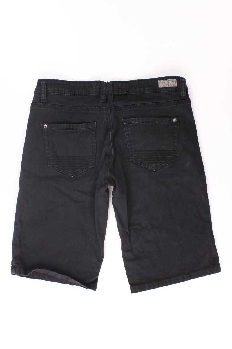 Stich & Soul Jeansshorts Gr. XS schwarz aus Baumwolle