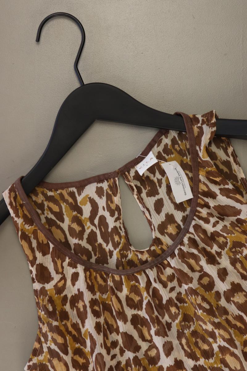 Vila Ärmellose Bluse Größe S blau aus Polyester