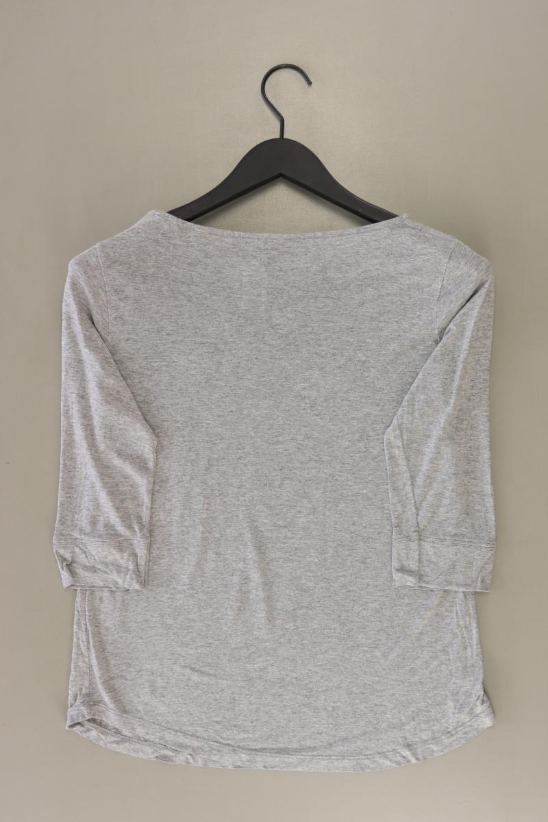 s.Oliver Printshirt Größe 36 3/4 Ärmel grau