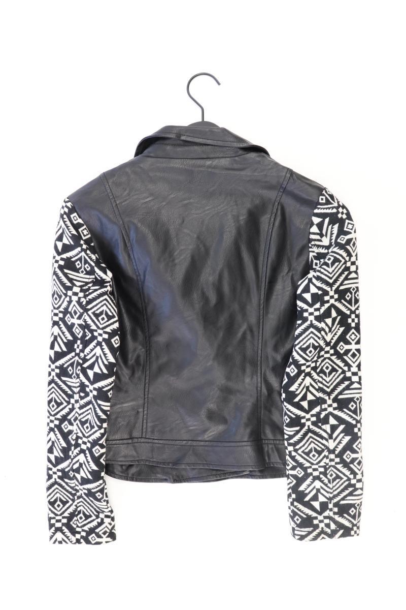 forever 21 Kunstlederjacke Größe L schwarz